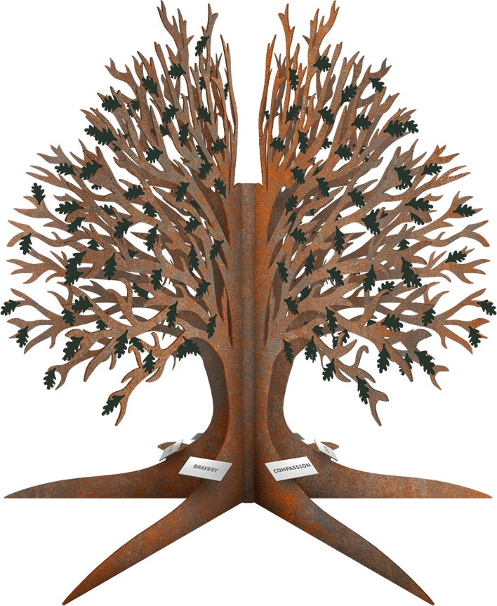 Heart of Oak Memory Tree